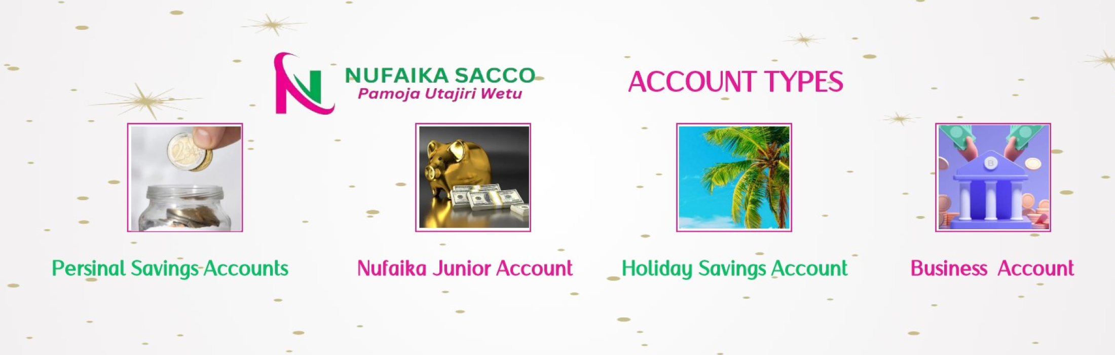 Nufaika Sacco account types