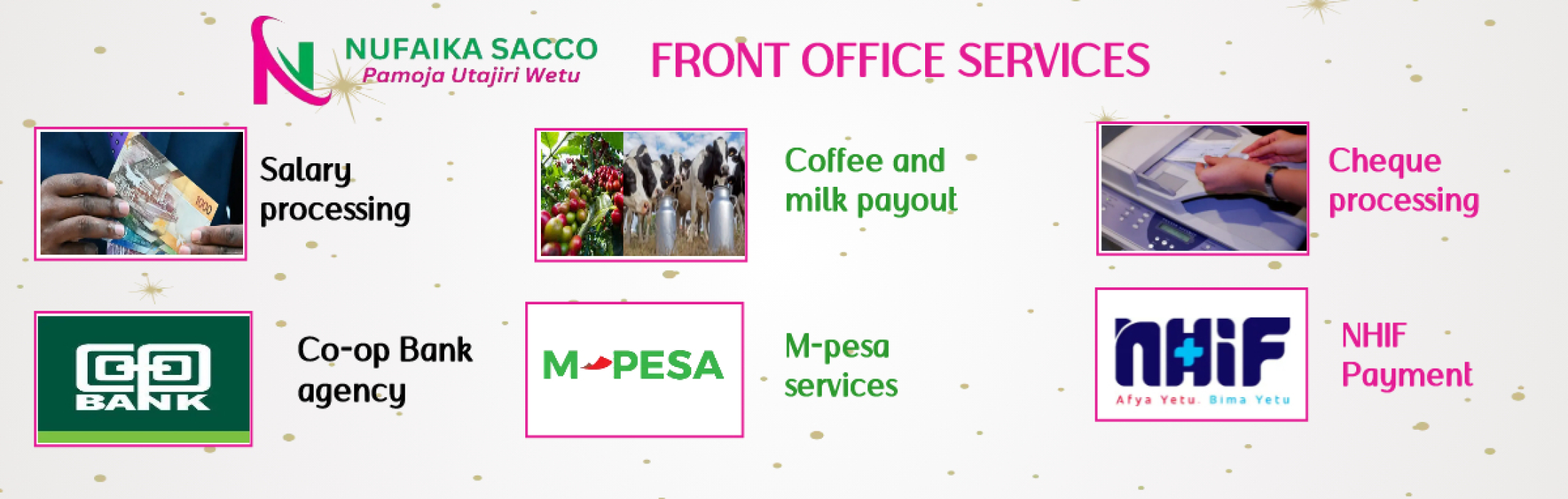 Nufaika Sacco fosa services